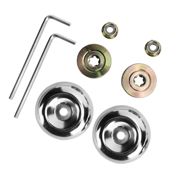 2-pack Växellåda Tryckplatta Packning Kragemutter Kit Gräsmatta Gräsklippare Borste Klippar Tillbehör