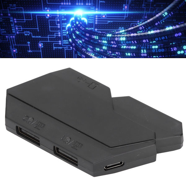 Tastatur- og muskonverter Bluetooth 5.0 Plug and Play Mobilspillkonverter for AndroidMix SE Automatisk trykkpistol Standardkonfigurasjon