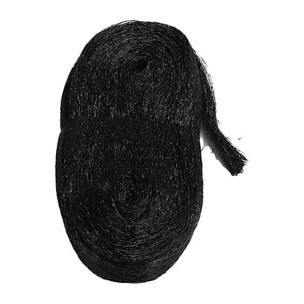 Fuglenet med 50 stk. Kabelbinder Nylon Have Net Anti Fugl Mesh Plante Skadedyr Net til Grøntsager Frugt Sort