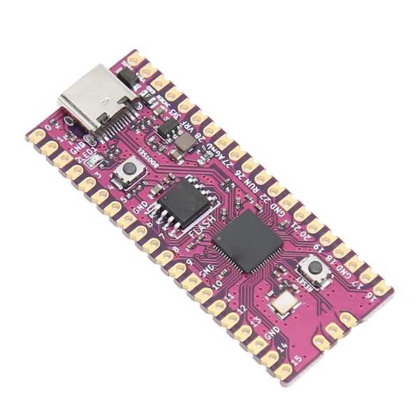 RPi RP2040 Pico -kortti, kaksoisydin ARM Cortex M0+ -suoritin, alhainen virrankulutus, joustava mikrokontrollerikortti