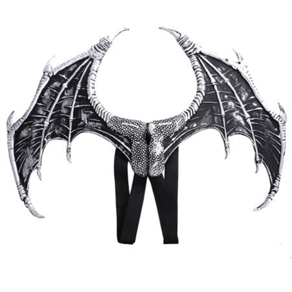 Halloween Carnival Lasten pukeutumislelu Dragon Wing Tail Mask Set(hopea)