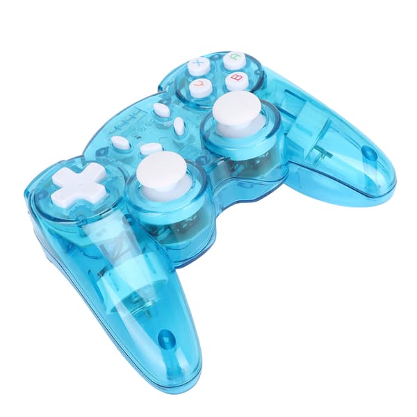 Trådløs Spilcontroller Beskyttende Skal ABS Gamepad Transparent Blå Multi Farve Tilbehør