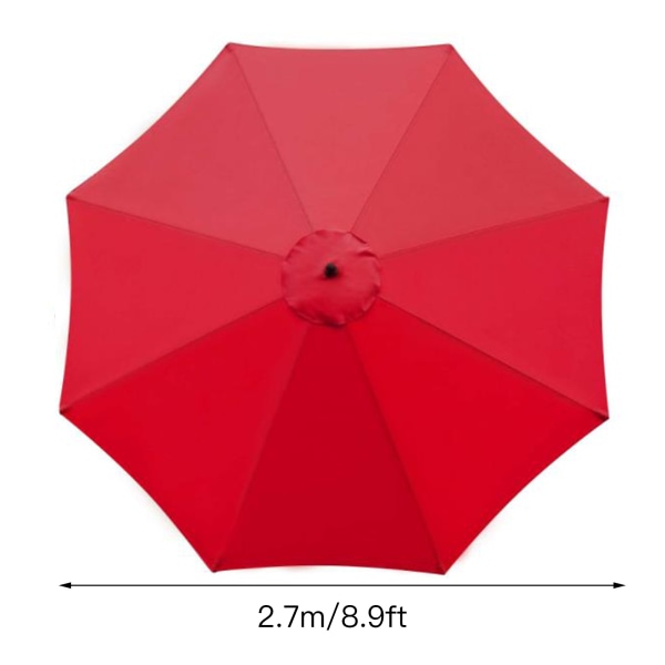 Utomhusparaplyersättningsskydd Regntätt cover uteplats Paraplybyteparaplytyg