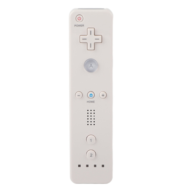Analog Rocker Bevegelsesspillkonsoll Intenser Spillopplevelse Fjernkontroll for Wii - Hvit