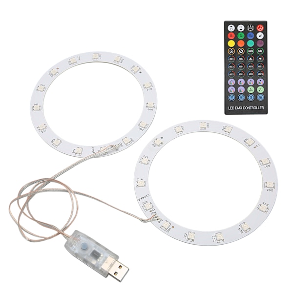 RGB LED Lysstribe Kit til PS5 Konsol Synkroniser Musik Spil Lyd 8 Farver 400 Lyseffekter 3 Kontrolmetoder