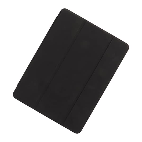 Slim Soft Plastic TPU Hard Back Shell Stand Cover för iPad 10.2 7:e 8:e 9:e generationen 2020 2021 Svart