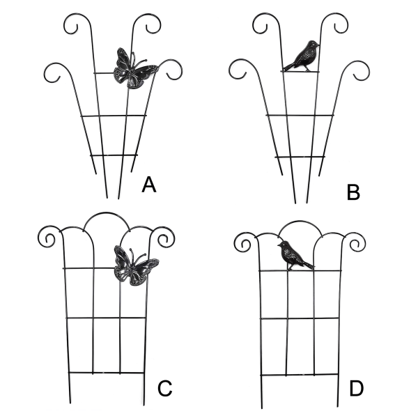 Rustfrit stål haveespalier til klatreplanter Vinplantestøtte espalier til vinstokke