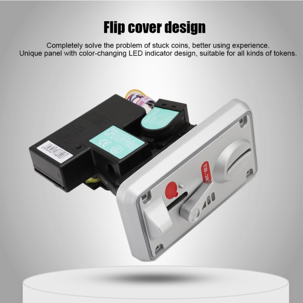 TW-389 CPU-sammenligning Spilmaskine Side Coin Acceptor Selector-enhed med LED-indikator- W