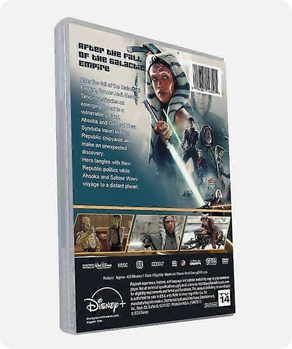 【02】Ahsoka sæson 1 (DVD-boks sæt 3-disc) engelsk version