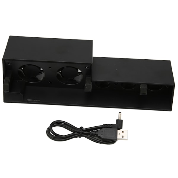 PS4:lle tarkoitettu USB-ulkoinen jäähdytystuuletin, 5 tuuletinta, Turbo-lämpötilan säätö Playstation 4 -pelikonsolille