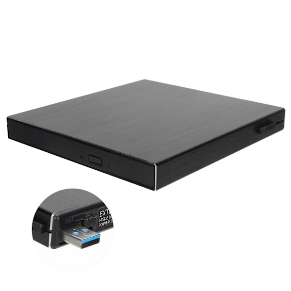 USB 3.0 Ekstern DVD-drevbrænder til bærbar computer, stationær Mac Windows PC