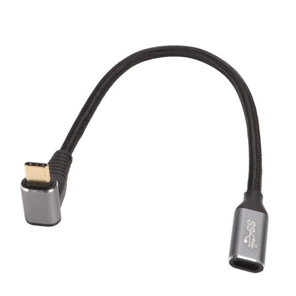 USB C 3.1 -uros-naaraskaapeli PD100W Pikalataus 10Gbps 4K 60Hz USB C -latauskaapeli Steam Deck -pelikonsoleille 25cm/9.8in