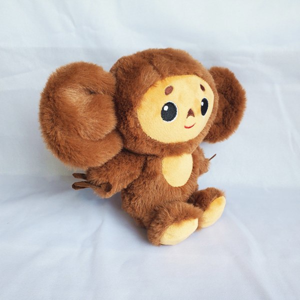 Nytt produkt Cheburashka Monkey Plysj storøret ape plysjdukke (rosa 20CM)- W