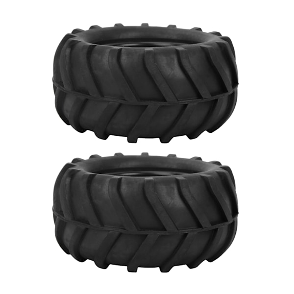 2 stk 82mm RC Gummihjul Dekk for 1/16 Fjernstyrt Racingbil Buggy Truck