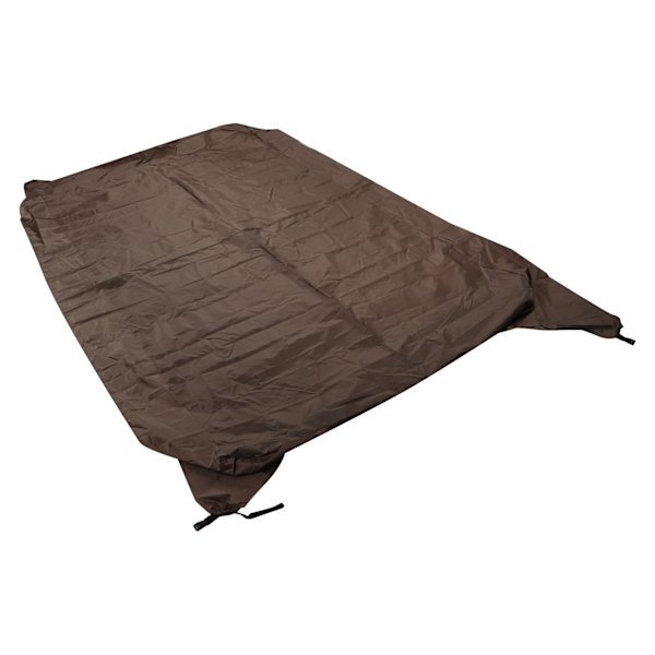 Bordtennisbord Dammskydd Utomhus Patio Regnskydd Solskydd Bordplatta Skydd Brun
