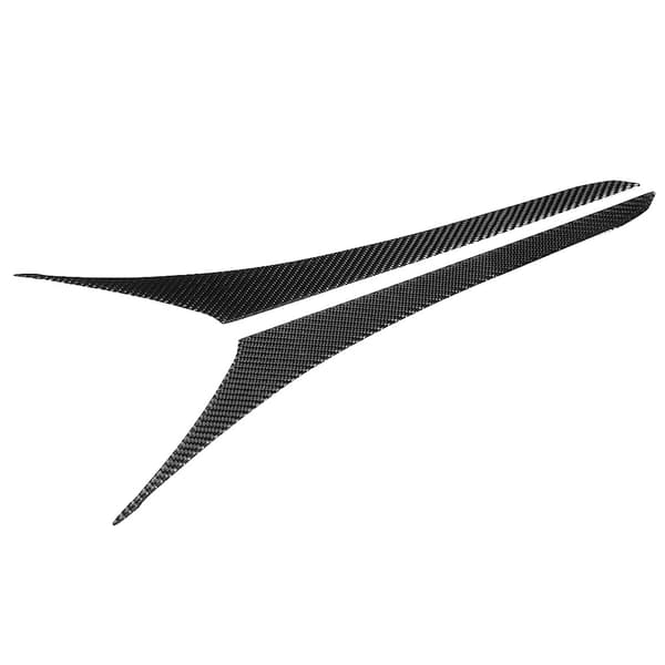 2 stk. Lexus Bil Interiør Karbonfiber Midtkonsoll Side Trim Stripe