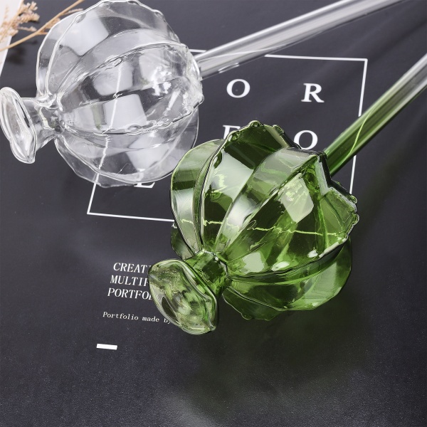 (3stk/transparent polykarbonat emballasje - kaktus) Lazy vanningsmaskin glassmateriale polykarbonat emballasje