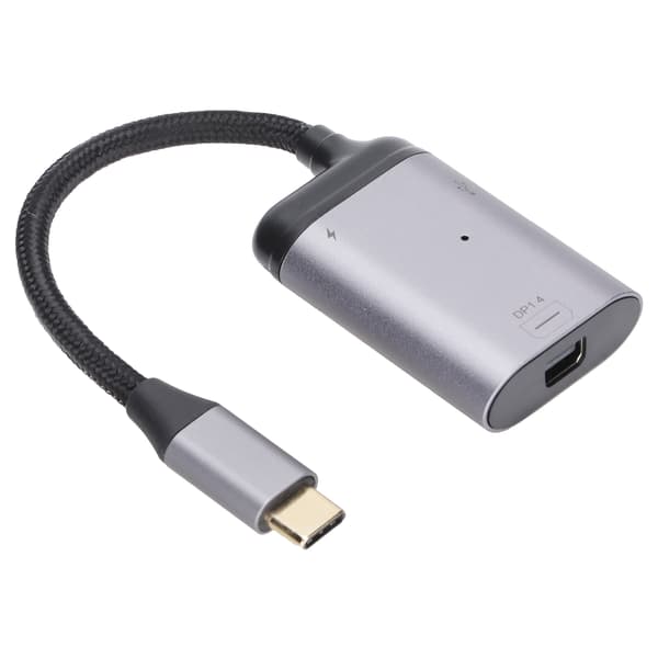 JORINDO Type C - Mini DisplayPort -sovitin virtalähteellä ja dataportilla