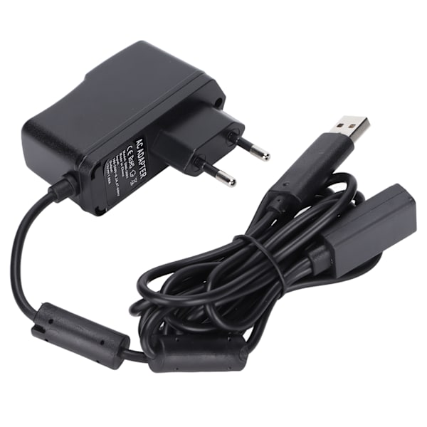 USB til AC-adapter Høy følsomhet AC-adapter Konverter strømledning for Xbox 360 Kinect Sensor EU-plugg 100‑240V