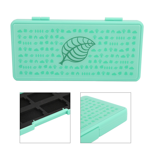 L328 16-paikkaisen pelin korttien säilytyslaatikko muistikorttipaikalla Switch/Switch Lite -konsolille