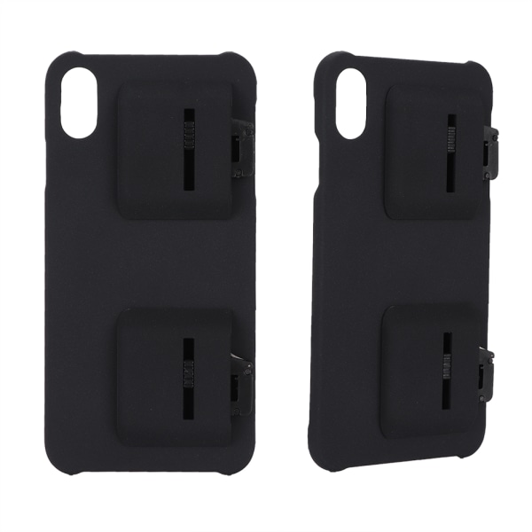 2-i-1 bärbart integrerat phone case Shell Game Handle Button för iPhone X