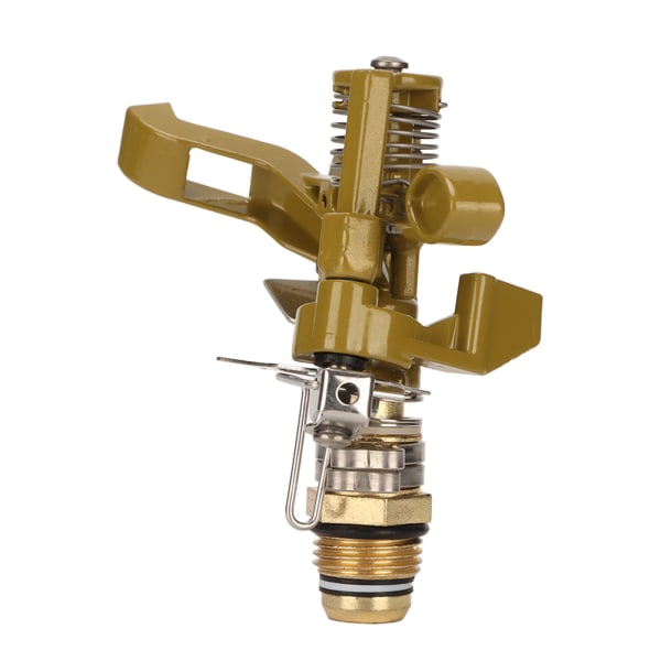 G1/2 hantråd vanning sprinklerhode 360 ​​grader automatisk rotasjon 15 m rekkevidde for plenterrasse hagevanning