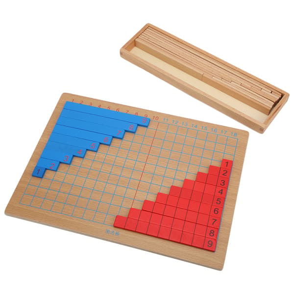 Træ Matematik Board Pædagogisk Legetøj til Børn Addition Subtraktion Læring