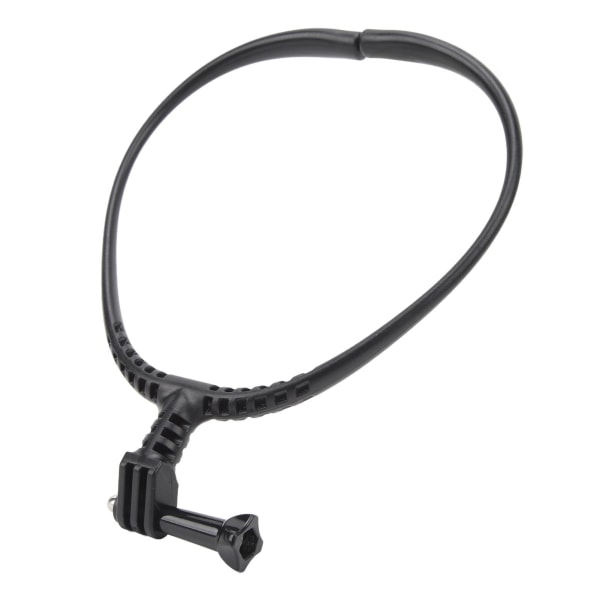Action kamera halshållare fäste ABS utdragbar handsfree vlogg selfie hals hållare fäste för action kamera