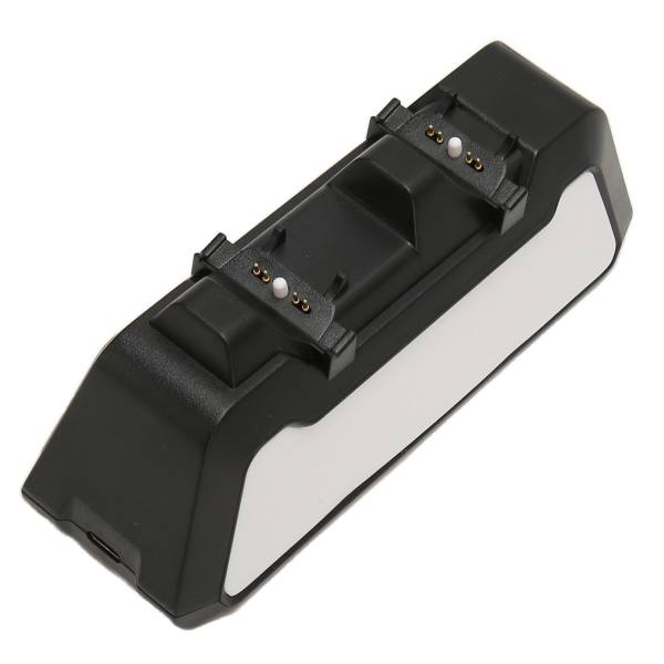 Laderstasjon for PS5-kontroller - Rask lading, dobbel kontrollerlading, ladestativ med ladestatusindikator, svart