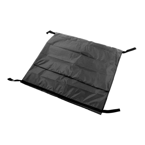 Sort Ligkistepose i Oxfordstof, Sort, Vandafvisende, 210D, til Begravelse, Hospitalstransport, 210x75cm/82.7x29.5in