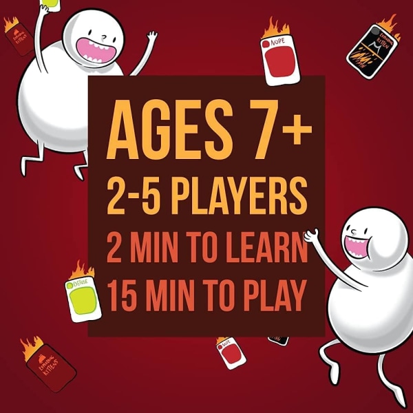 Kortspel för vuxna, tonåringar och barn - Roligt familjespel - 15 min