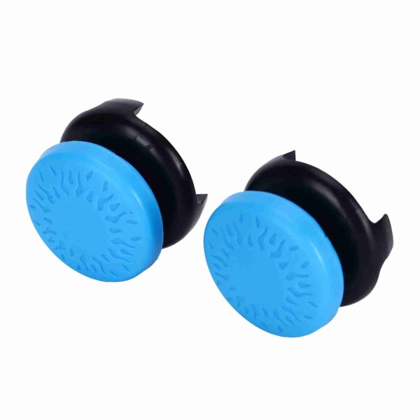 2 stk Thumbstick mykt silikondeksel Grip Stick Joystick Controller Gamepad Key Cap for PS5Blue