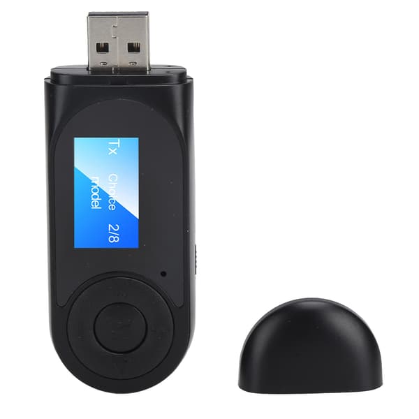 Bluetooth 5.0 Audio Receiver Transmitter 2 i 1 Håndfri Adapter