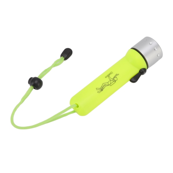 3W dykkerlommelygte gul professionel magnetkontakt Vandtæt LED undervandsdykkerlygte med høj lysstyrke- W
