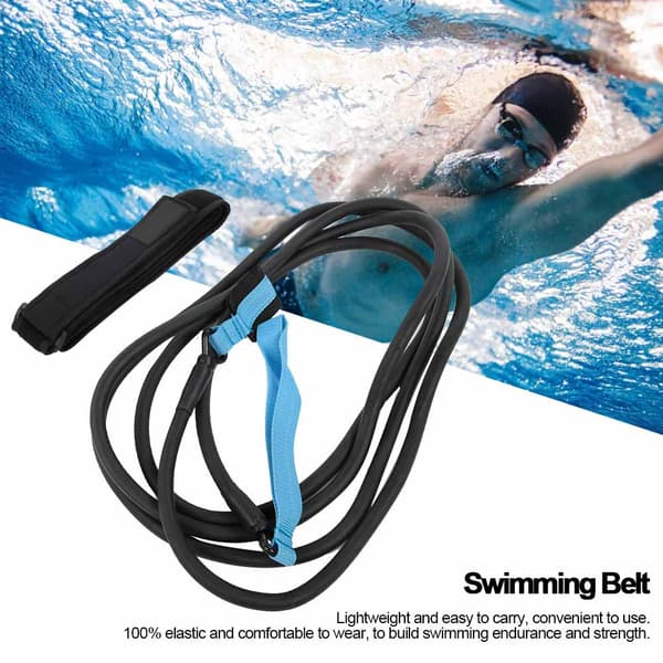 KEEP DIVING 4m Simmotståndsband Simtränare Träningskoppel Rep Poolutrustning