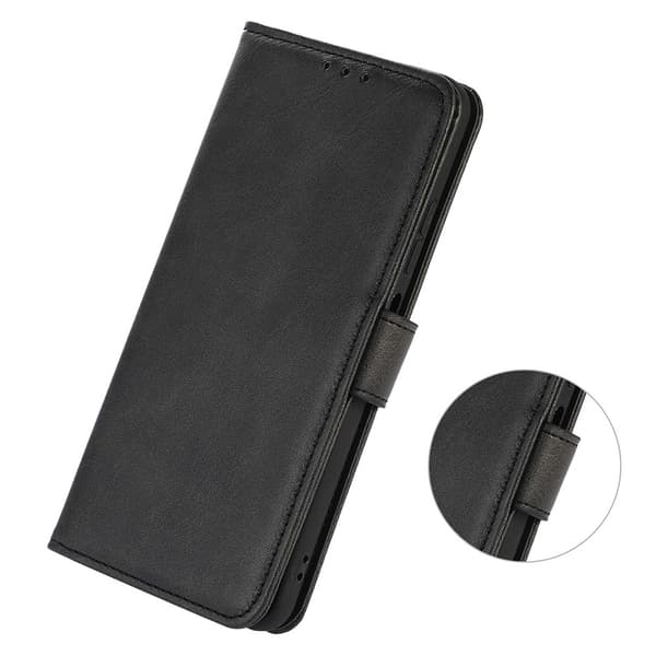 Google Pixel 8 Etui Solid Læder Sort 67