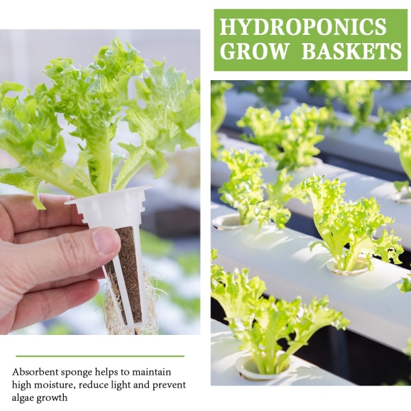 Hydroponiska trädgårdstillbehör pod är set för hydroponiska odlingssystem som Aerogarden