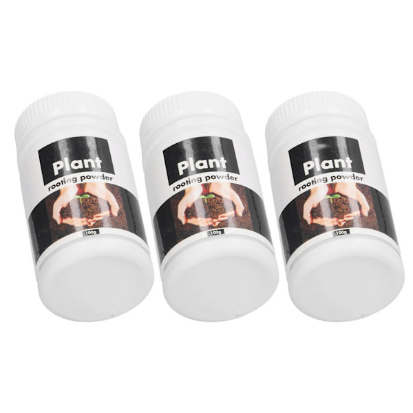 3 stk 3,5 oz Rotpulver Aminosyre Plante Frukt Rotpulver Rot Hormonpulver for Hjemmehage