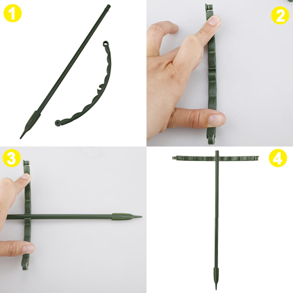 (6 sarjaa, 25 cm pitkä) Anti-pudotus teline / voidaan liittää ympyräksi tai monikulmioksi ja pinota ylöspäin