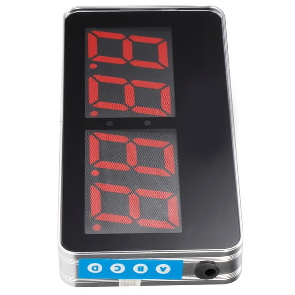 USB-driven LED Digital Klocka för Hemmakontor DC5V EU-kontakt 110-220V