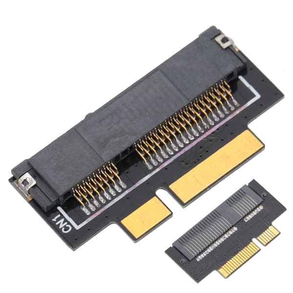MSATA - 17+7PIN 2012 -sovitinkortti OS X:lle laajennustelineellä
