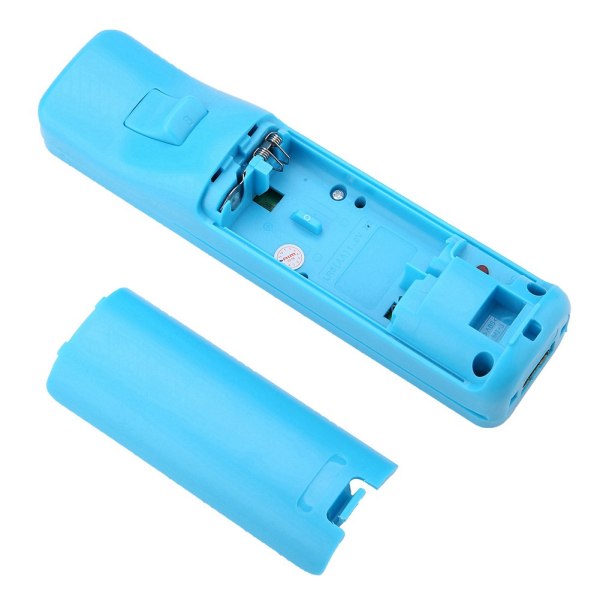 Somatosensorisk Spillhåndtak Kontroller Gamepad Bygget Inn Akselerator For Nintendo Wii WiiU (Blå)