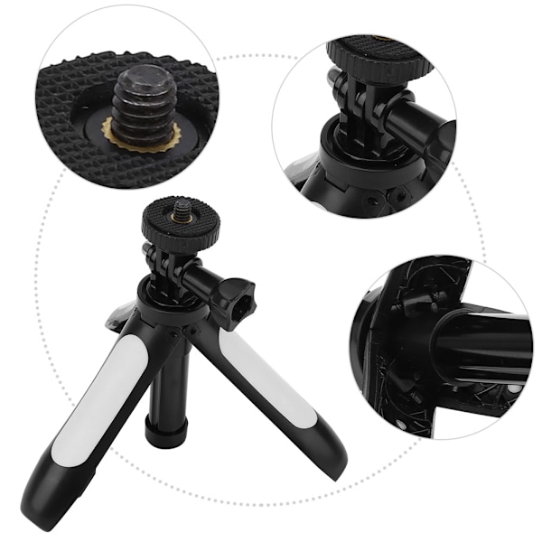 Kompakt Udtrækkelig Monopod Tripod Selfie Stick til DJI OSMO Action Kamera - Mini Håndholdt Design