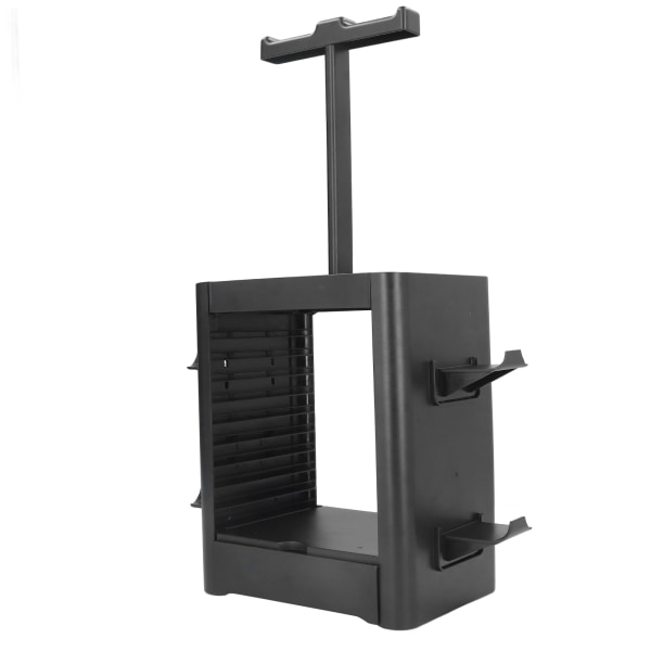 Game Storage Tower Most Storage 10 Disk 2 Headset Stand 4 Controllers for PS5 for PS4 for SwitchPro for XBOX Series