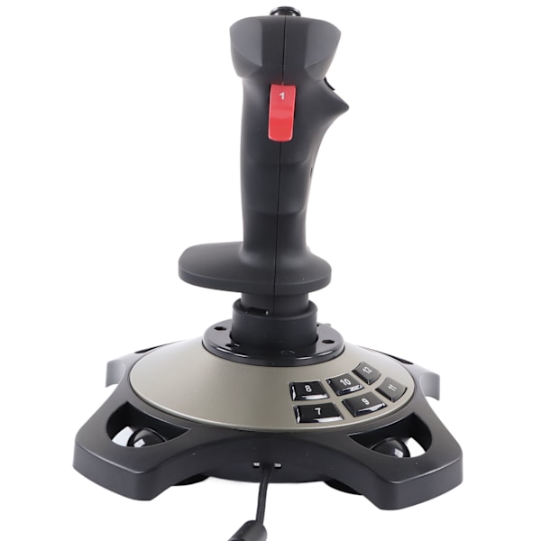 PC-joystick 2113 Simulering USB Spelkontroll med Vibrationsfunktion Trådbunden Spelkontroll Joystick