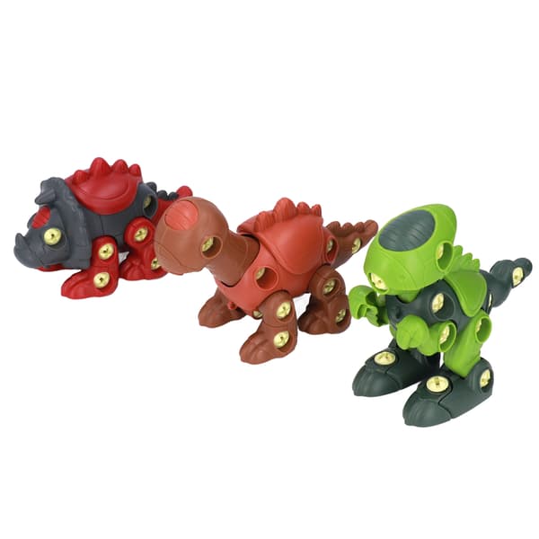 DIY Skrue Mutter Montering Dinosaur Leke Sett Byggemodell for Barn