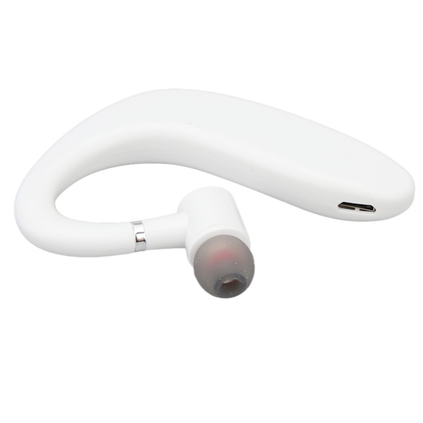 Bluetooth-kuuloke Langaton Yksikorvainen Kuuloke Ultra Alhainen Viive Handsfree Kuuloke USB-latauskaapelilla Ajamiseen Juoksuun Toimistoon Valkoinen
