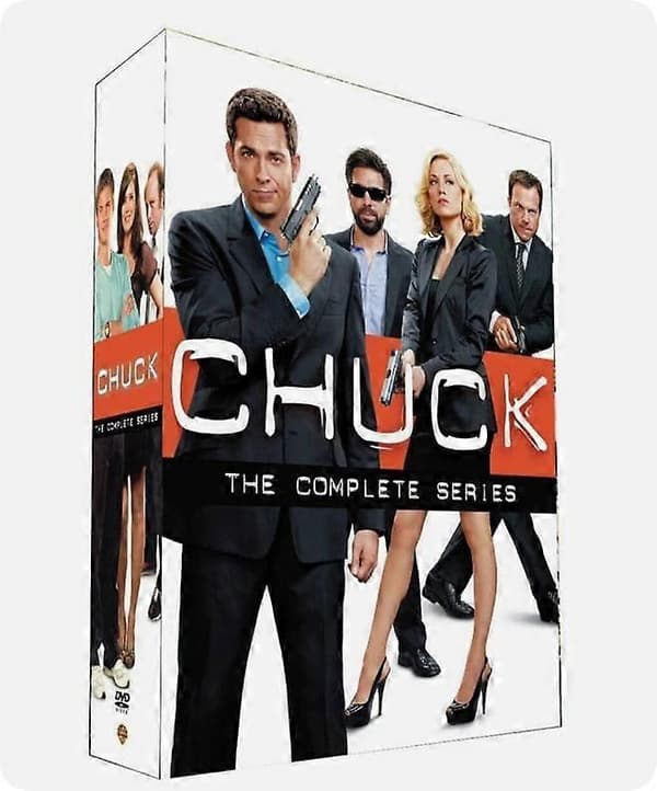 【02】Chuck: The Complete Series sæson 1-5 (DVD, 2012, 23-disc sæt)