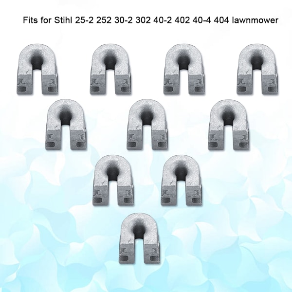10-osainen niittiholkki STIHL 25-2 Autocut -trimmeripäähän, malli 4002 713 8300 ja 8301