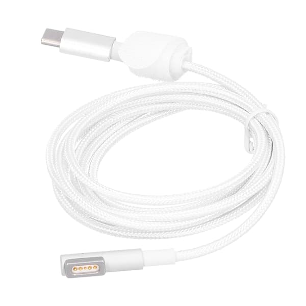 USB C til Magnetisk L Tip Adapterkabel 1 m Hurtig Opladning Data Synkronisering